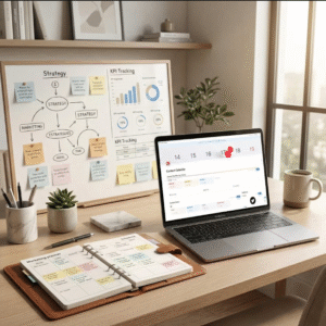 Content Calendar Notion Template | Social Media Planning