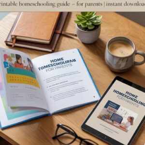 Simplify Your Homeschool Routine with Canva PDF for Daily, Weekly & Monthly Planning