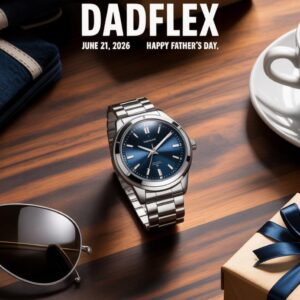 Funny Father's Day Flyer: DADFLEX Gym Theme (Canva Template, Digital Download