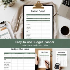 Project Budget Sheet Excel Template – Editable Business & Personal Budget Planner