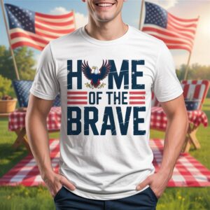 4th of July T-Shirt Design | Patriotic USA Flag Graphic | Independence Day Celebration Shirt