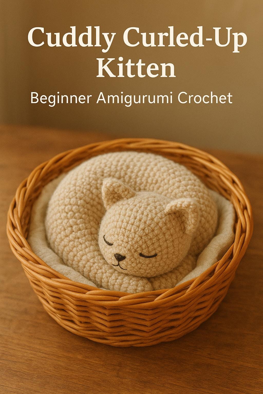 Amigurumi Kitten Crochet Pattern: 8-in-1 Plushie Bundle (PDF + Word)