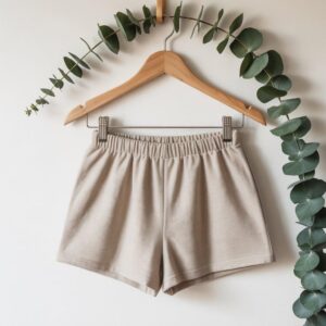 Women’s Elastic Shorts Sewing Pattern | DIY Summer Shorts PDF + Word