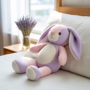 Long Body Cuddle Bunny Sewing Pattern | Plush Toy DIY Guide PDF + Word