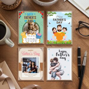 Happy Father's Day Card PNG: DIY Gift Clipart (Digital Download)